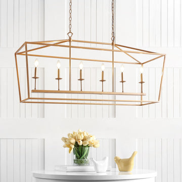Pagoda Lantern Metal LED Pendant